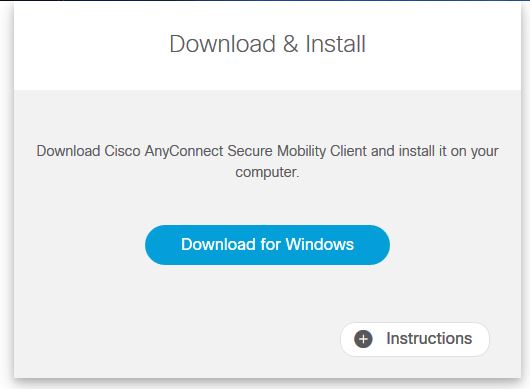 Cisco anyconnect download
